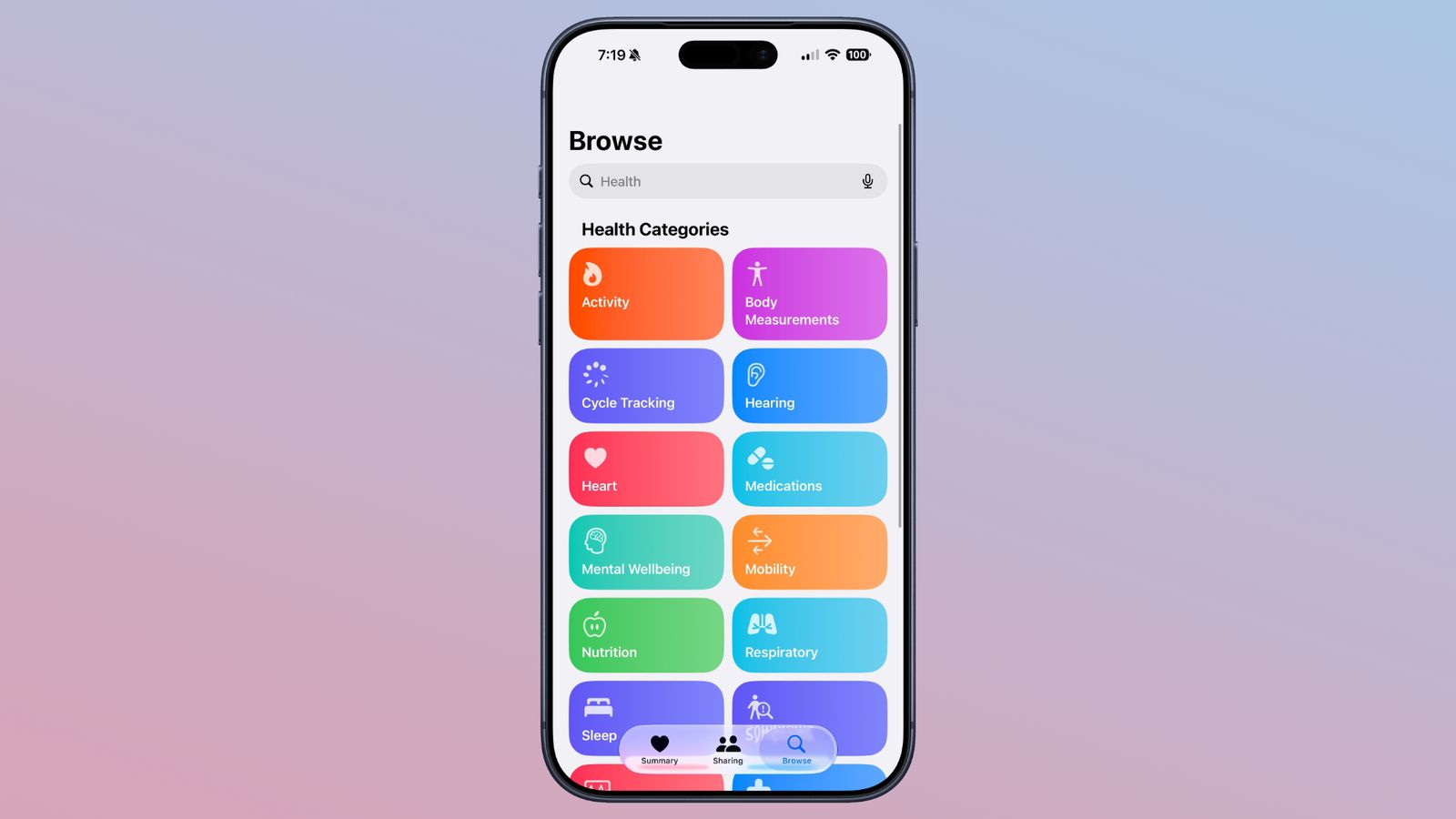 苹果升级 iOS 27 版健康 App：卡片布局、评估食物营养、追踪围绝经期等